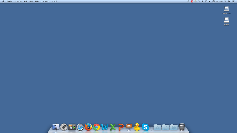 MACデスクトップ