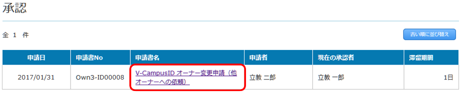 V-Campus IDワークフロー