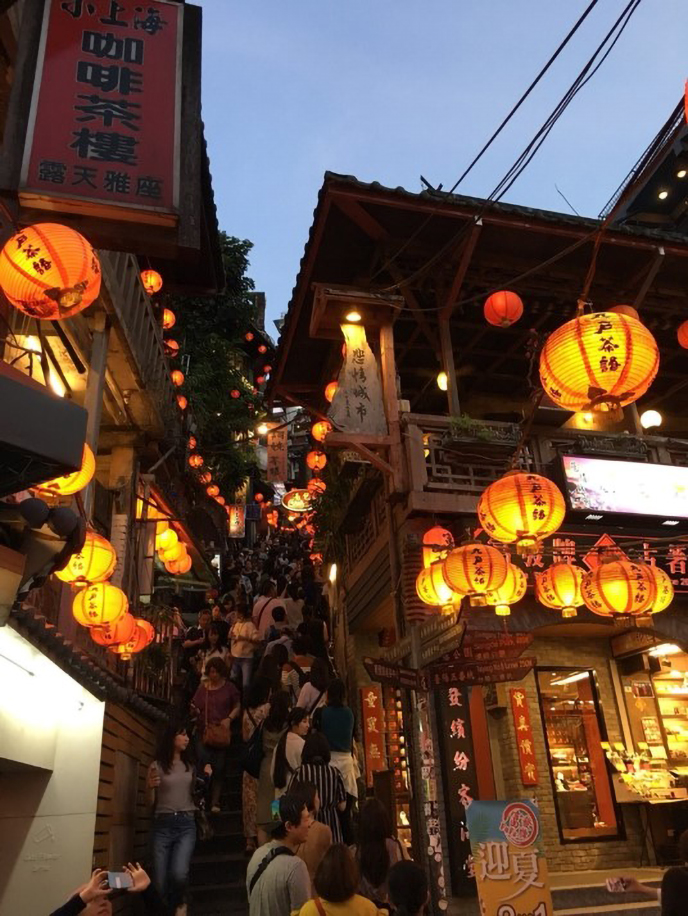 夕方の九份